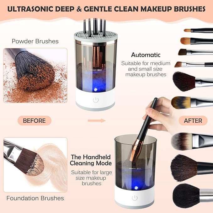 Zeboozeenat™-Electric Makeup Brush Cleaner