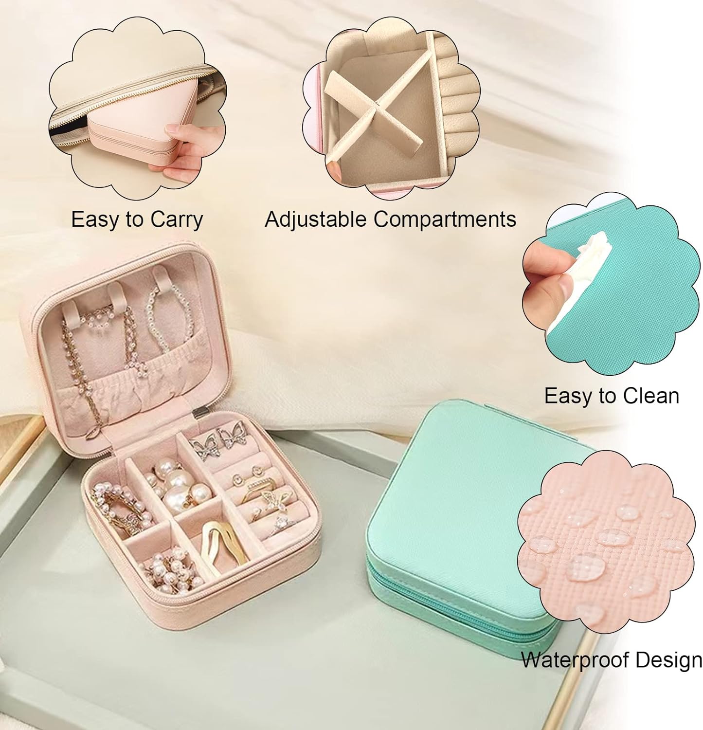 Zeboozeenat™-Jewellery Box