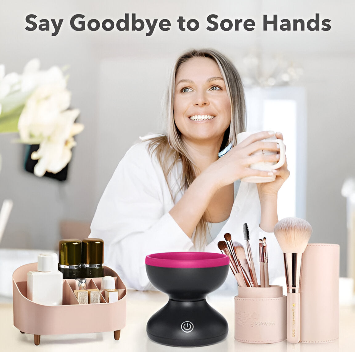 Zeboozeenat™-Electric Makeup Brush Cleaner Ultra
