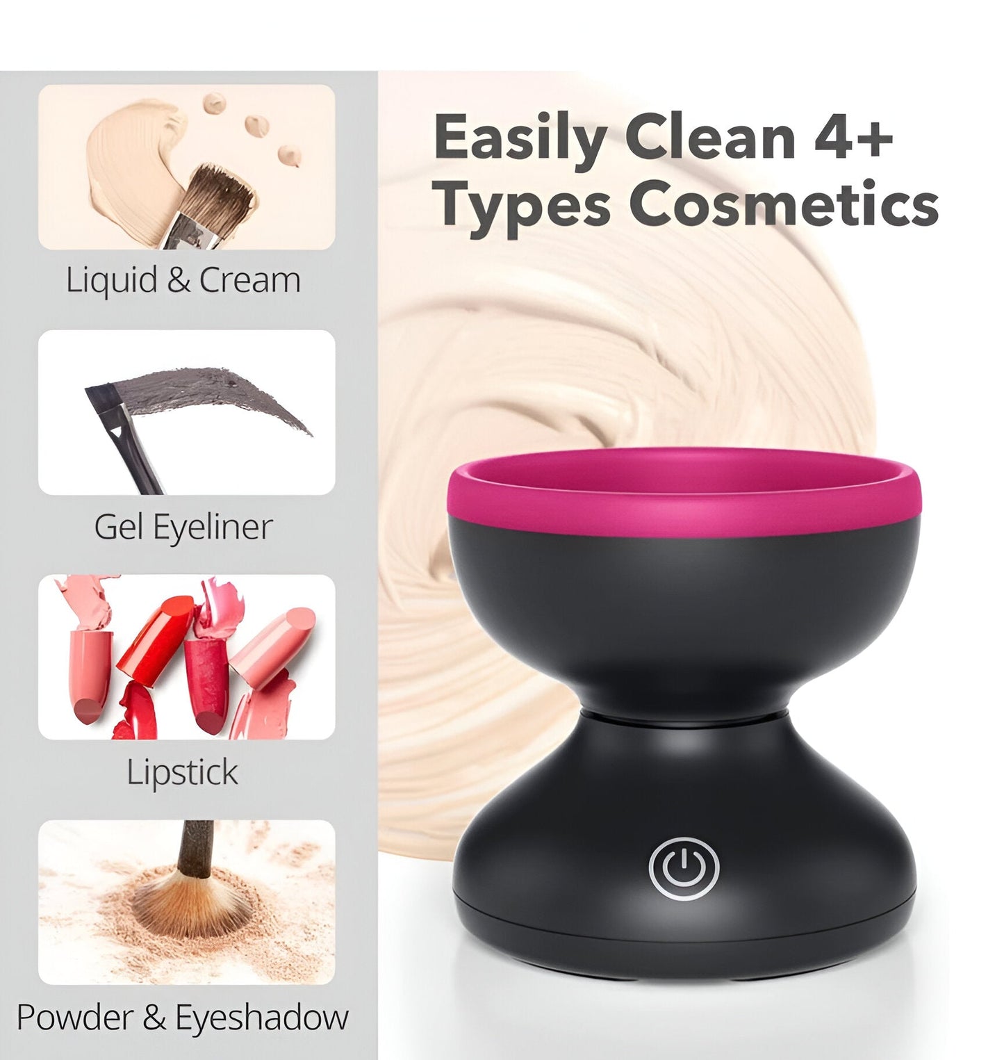 Zeboozeenat™-Electric Makeup Brush Cleaner Ultra