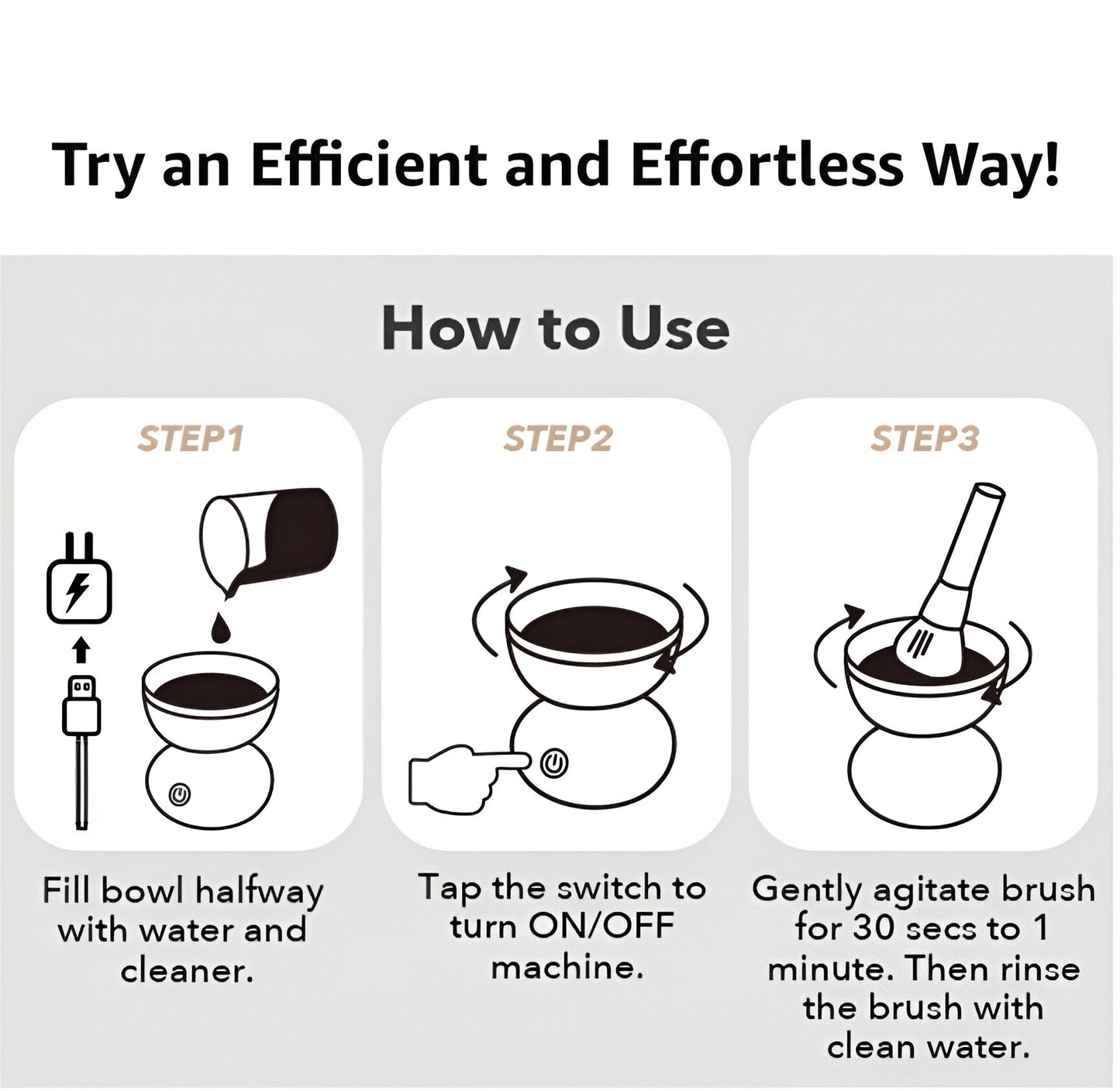 Zeboozeenat™-Electric Makeup Brush Cleaner Ultra
